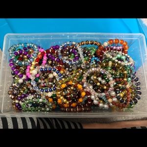 Assorted bead bracelets 4 for $15